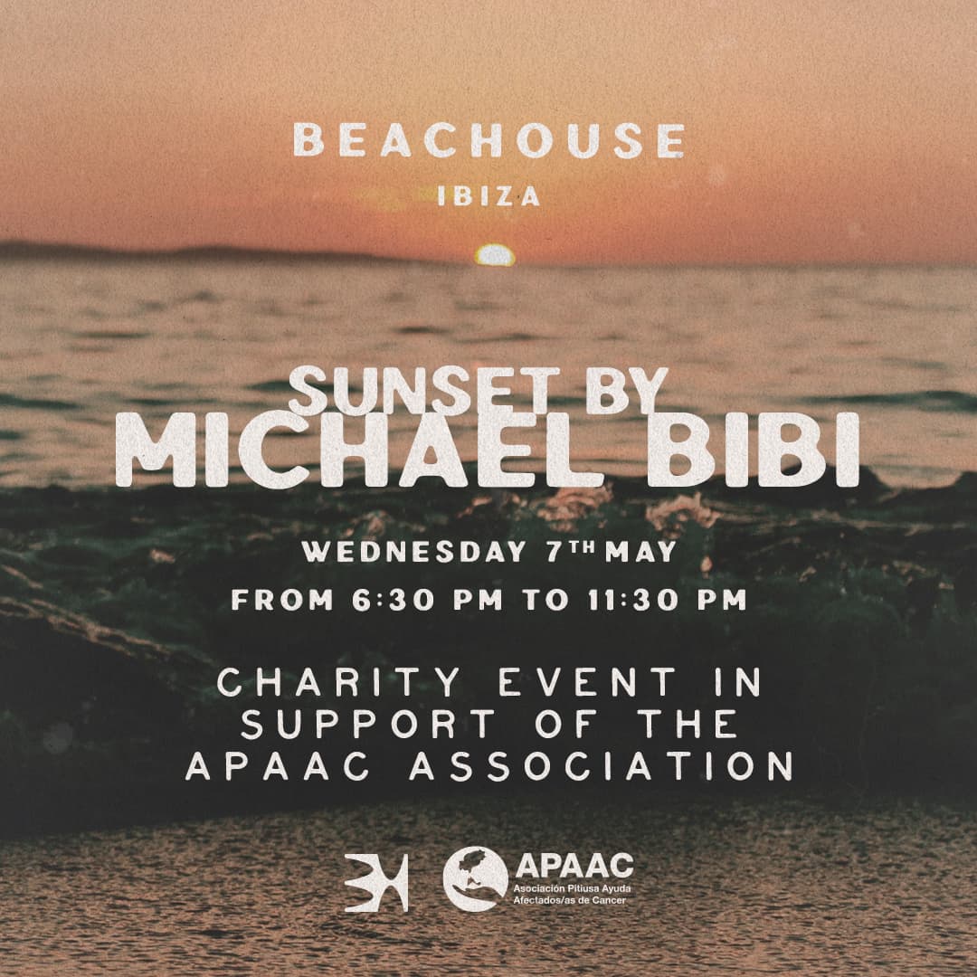 Michael Bibi Surprise Charity Event at Beachouse Ibiza Tonight