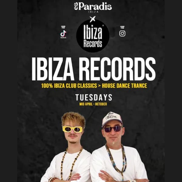 Event poster: Ibiza Records x Es Paradis