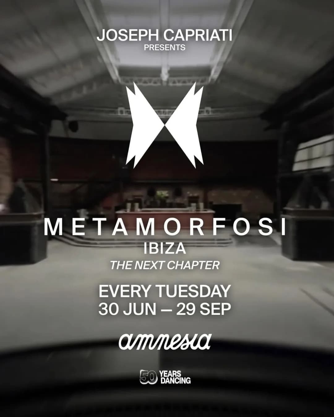 Joseph Capriati presents Metamorfosi